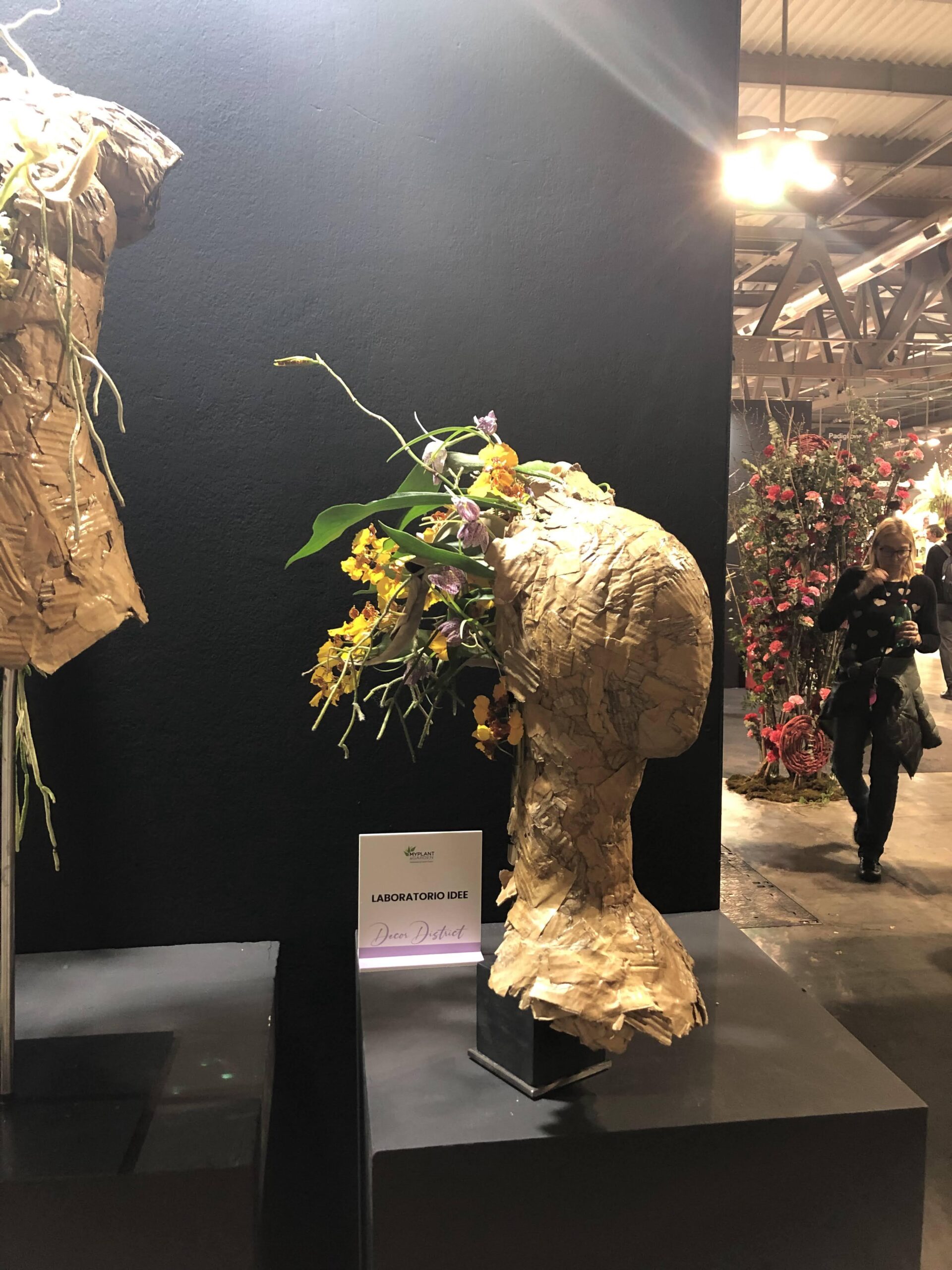 Milán feria de jardinería y flor